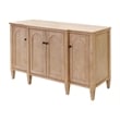Pemberley Row Wood Light Brown Console Rectangular Fully Assembled