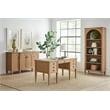 Pemberley Row Wood Light Brown Console Rectangular Fully Assembled