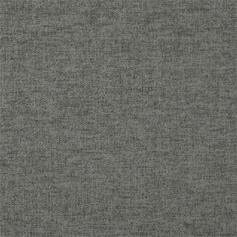 Pemberly Row Accent Storage Ottoman with Reversible Tray in Gray Fabric