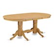 Pemberly Row Modern Oval Traditional Wood Dining Table in Oak