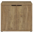 Pemberly Row 2-door Engineered Wood Accent Cabinet Mango Brown