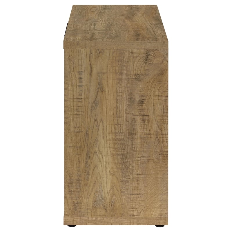 Pemberly Row 2-door Engineered Wood Accent Cabinet Mango Brown