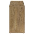 Pemberly Row 2-door Engineered Wood Accent Cabinet Mango Brown