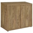 Pemberly Row 2-door Engineered Wood Accent Cabinet Mango Brown