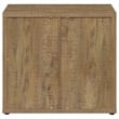 Pemberly Row 2-door Engineered Wood Accent Cabinet Mango Brown
