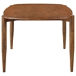 Pemberly Row Mid-Century Oval Solid Wood Dining Table in Walnut