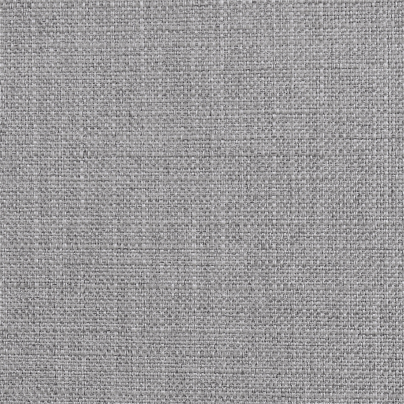Pemberly Row Modern Fabric Upholstered Armless Chair in Gray