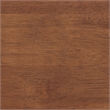 Pemberly Row Gray Woven Fabric and Brown Wood Queen Size Platform Bed