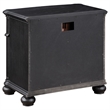 Pemberly Row Traditional 3-drawer Wood Nightstand Bedside Table Black