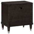 Pemberly Row Mid-Century 2-drawer Wood Nightstand Bedside Table Brown