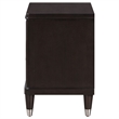 Pemberly Row Mid-Century 2-drawer Wood Nightstand Bedside Table Brown
