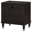 Pemberly Row Mid-Century 2-drawer Wood Nightstand Bedside Table Brown