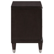 Pemberly Row Mid-Century 2-drawer Wood Nightstand Bedside Table Brown
