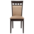 Pemberly Row 7-piece Wood Oval Dining Set with Extension Leaf Cappuccino & Beige