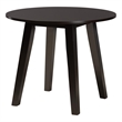 Pemberly Row Gray Fabric and Dark Brown Wood 5-Piece Dining Set