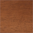 Pemberly Row Walnut Brown Finished Wood Queen Size Platform Bed