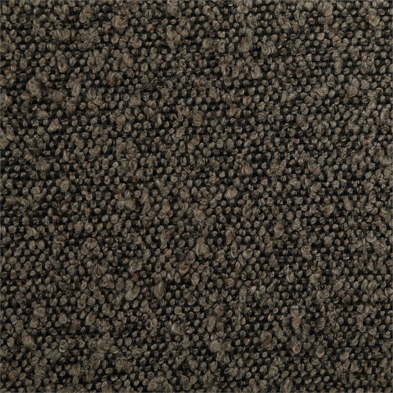 Pemberly Row Modern Fabric Upholstered Accent Side Chair Chocolate Brown