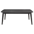Pemberly Row 3-piece Wood Occasional Set with Coffee and End Tables Black