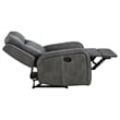 Pemberly Row 3-piece Faux Leather Upholstered Motion Reclining Sofa Set Gray