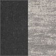 Pemberly Row Transitional Fabric Upholstered Armless Chair Charcoal