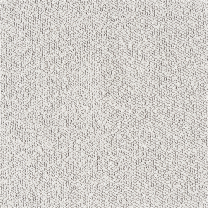 Pemberly Row Fabric Upholstered Accent Chair with Clear Acrylic Frame Ivory