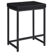 Pemberly Row 4-piece Multipurpose Wood Counter Height Table Set Black