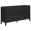 Pemberly Row 2-drawer Wood Sideboard Buffet with Storage Cabinet Black
