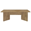 Pemberly Row Rectangular Engineered Wood Dining Table Mango Brown