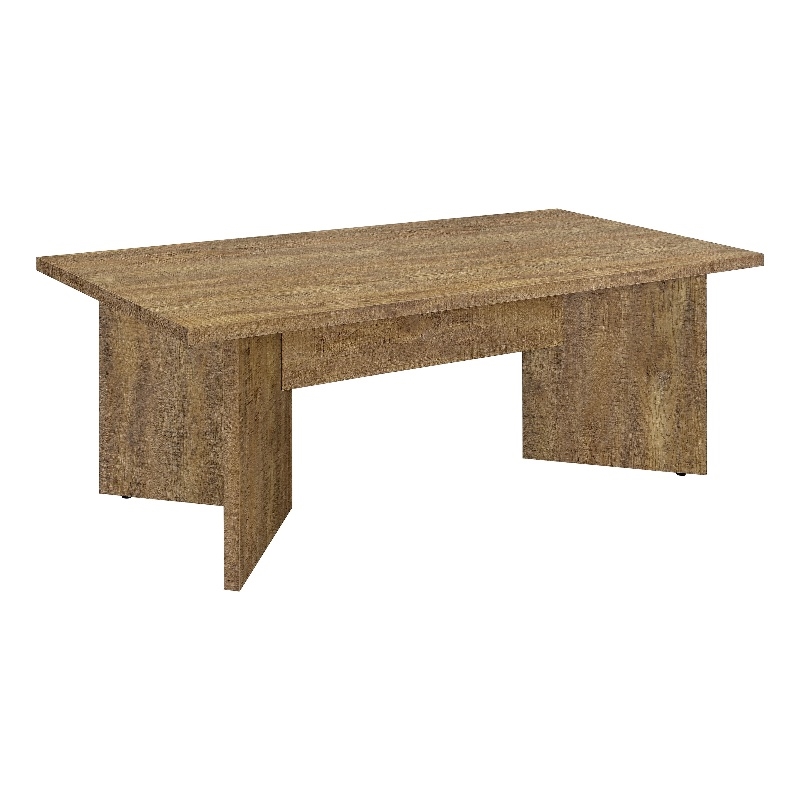 Pemberly Row Rectangular Engineered Wood Dining Table Mango Brown