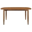 Pemberly Row Modern 7-piece Wood Oval Solid Wood Dining Set Walnut