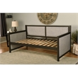 Pemberly Row Wood Daybed in Graystone Finish-Mattress Not Included
