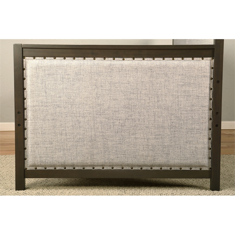 Pemberly Row Wood Daybed in Graystone Finish-Mattress Not Included