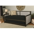 Pemberly Row Daybed in Graystone with Pop Up Trundle - Mattresses Not Included