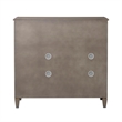 Pemberly Row Handpainted Entryway Storage Cabinet Grey Cashmere