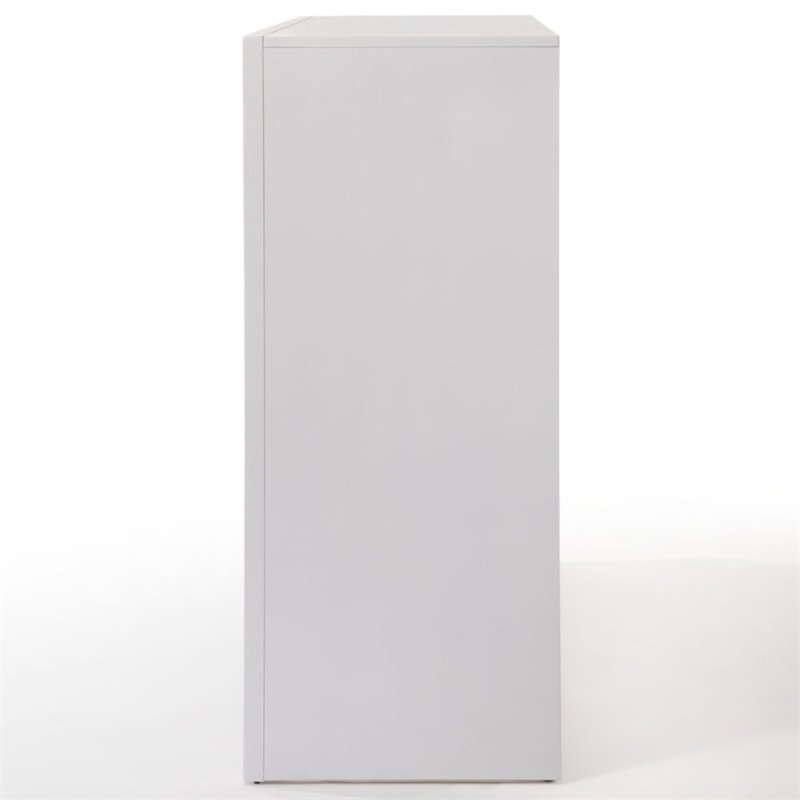 Pemberly Row Modern / Contemporary Wood Dresser in White Finish