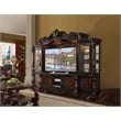 Pemberly Row Modern Wooden Entertainment Center in Cherry Oak