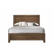 Pemberly Row Modern / Contemporary Queen Bed in Oak Wood Finish