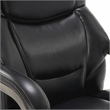 Pemberly Row Big & Tall Executive Office Chair Weathered Black