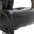 Pemberly Row Big & Tall Executive Office Chair Weathered Black