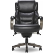 Pemberly Row Big & Tall Executive Office Chair Weathered Black
