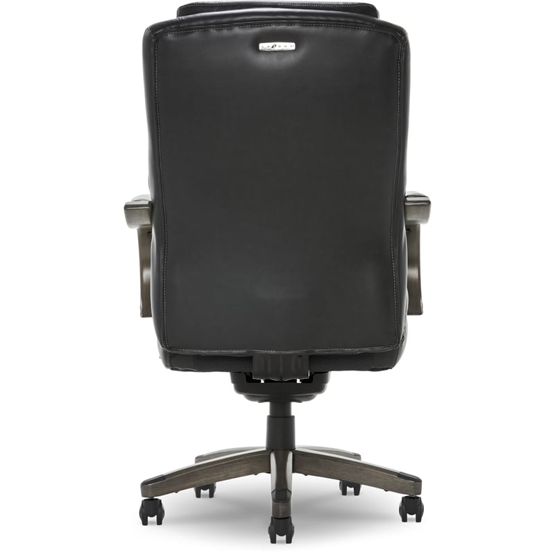 Pemberly Row Big & Tall Executive Office Chair Weathered Black