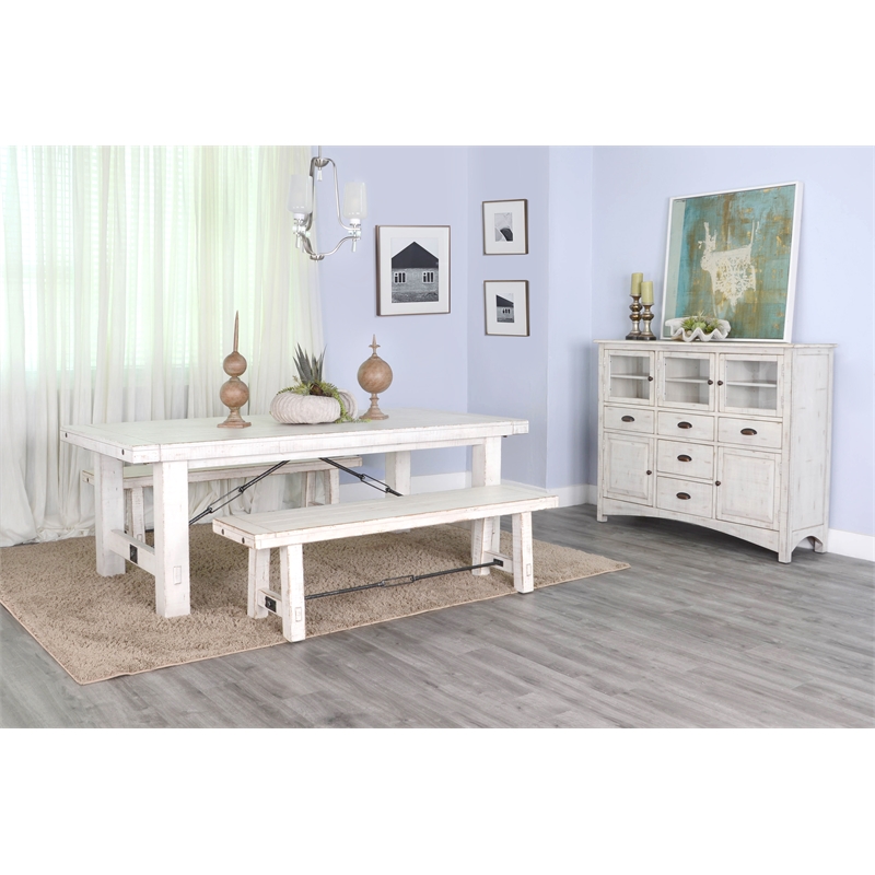 Pemberly Row Modern White Sand 64