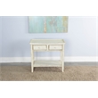 Pemberly Row Modern / Contemporary White Sand Wood Side Table