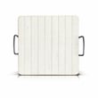 Pemberly Row Modern / Contemporary White Sand Wood Ottoman Tray
