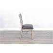 Pemberly Row Modern / Contemporary Ladderback Dining Chair in Gray (Set of 2)