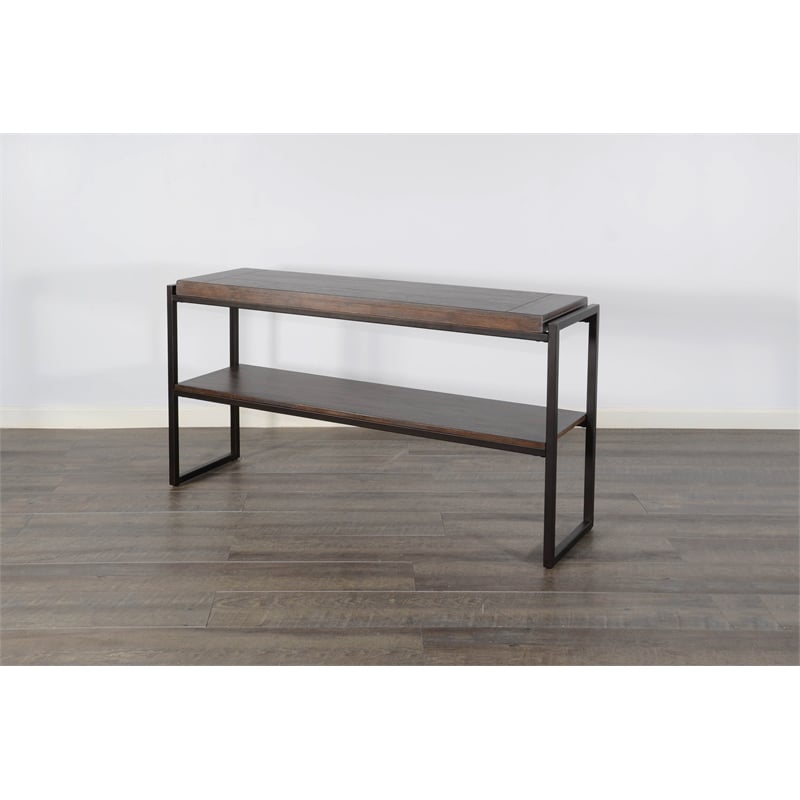 Pemberly Row Modern / Contemporary French Metal Sled Base Sofa Table