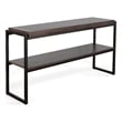 Pemberly Row Modern / Contemporary French Metal Sled Base Sofa Table