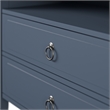 Pemberly Row Modern / Contemporary 2 Drawer Nightstand in Blue