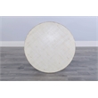 Pemberly Row Modern / Contemporary White Finish Sand Coffee Table