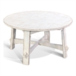 Pemberly Row Modern / Contemporary White Finish Sand Coffee Table